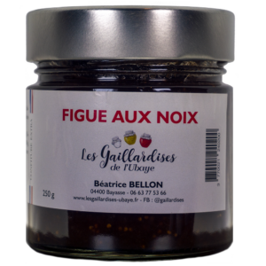 Confiture figue aux noix