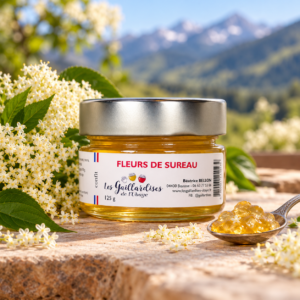 Confit de fleurs de sureau