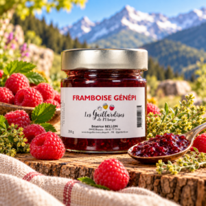 Confiture Framboise Génépi