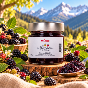 Confiture de mûre épépinée