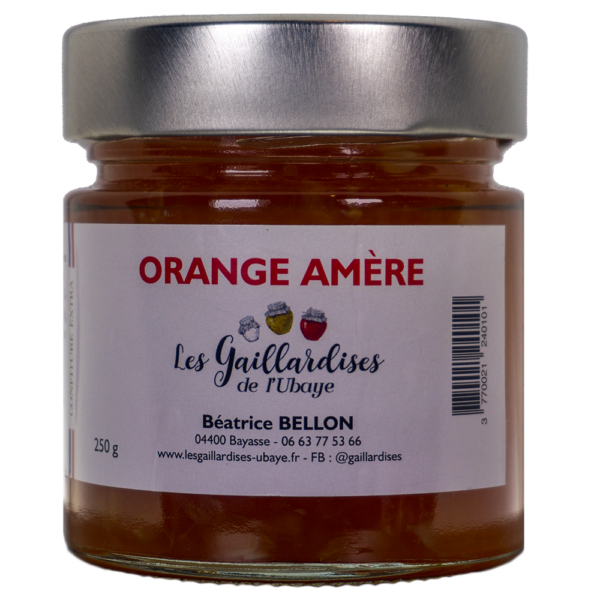 Confiture d'orange amère