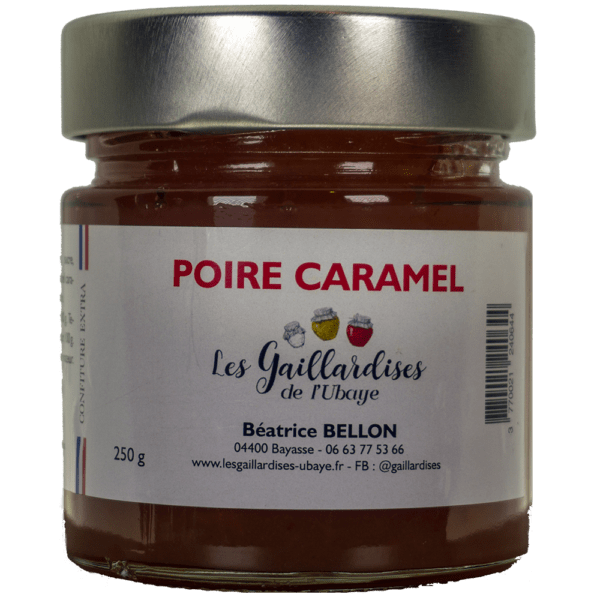 Confiture Poire Caramel