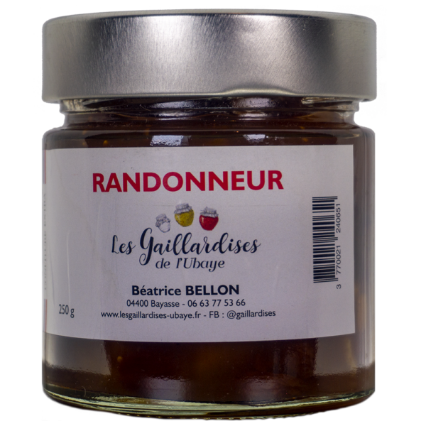 Confiture du randonneur