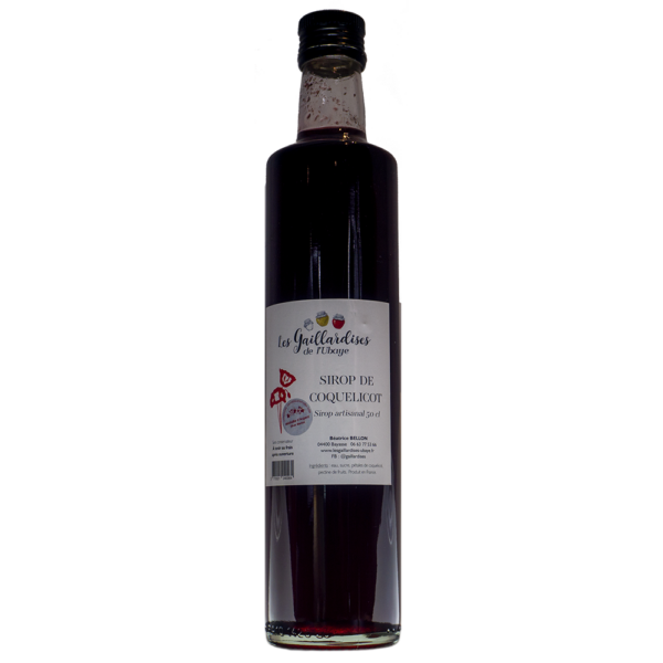 Sirop coquelicots 50cl