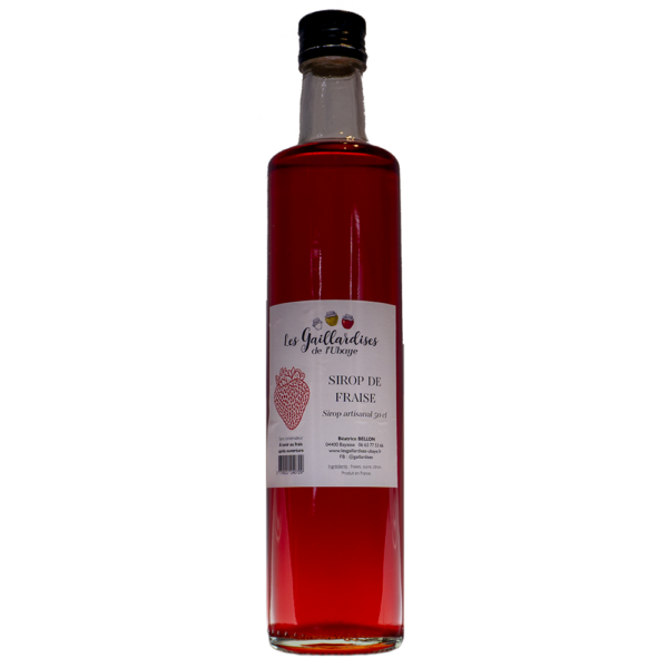 Sirop de fraise 50cl