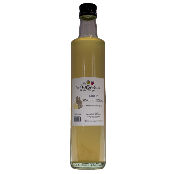 Sirop Ginger Lemon 50cl