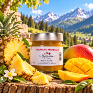 Confiture ananas mangue