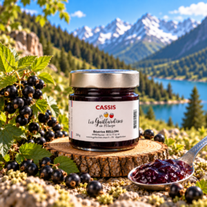Photo de Confiture cassis – Les Gaillardises de l’Ubaye