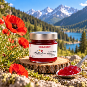 Photo de Confit de coquelicot – Les Gaillardises de l’Ubaye