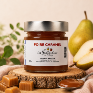 Confiture Poire Caramel