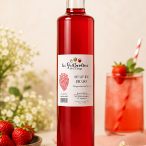 Sirop de Fraise Artisanal 50 cl – Toute la gourmandise de la fraise
