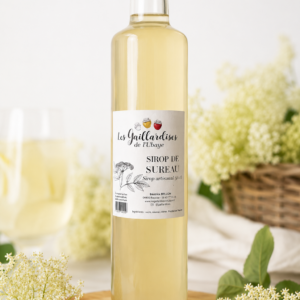 Sirop de fleur de sureau artisanal: Goût Floral Unique