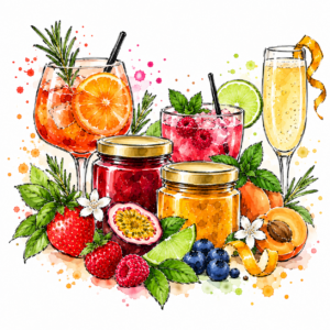 Confitures cocktail