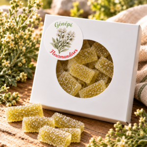 Fleurmandise G&eacute;n&eacute;pi &ndash; p&acirc;te de fleurs artisanale