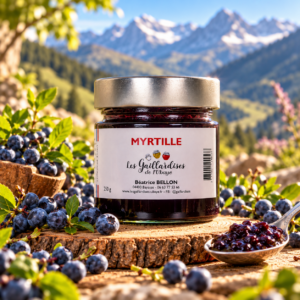 Confiture myrtille sauvage