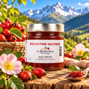 Confiture d'églantine sauvage