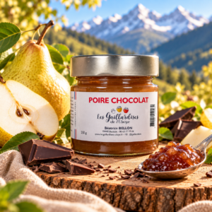 Confiture poire chocolat
