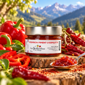 Confit de poivron piment d'Espelette
