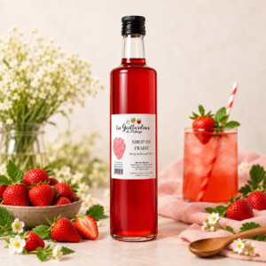 Sirop de Fraise Artisanal 50 cl – Toute la gourmandise de la fraise